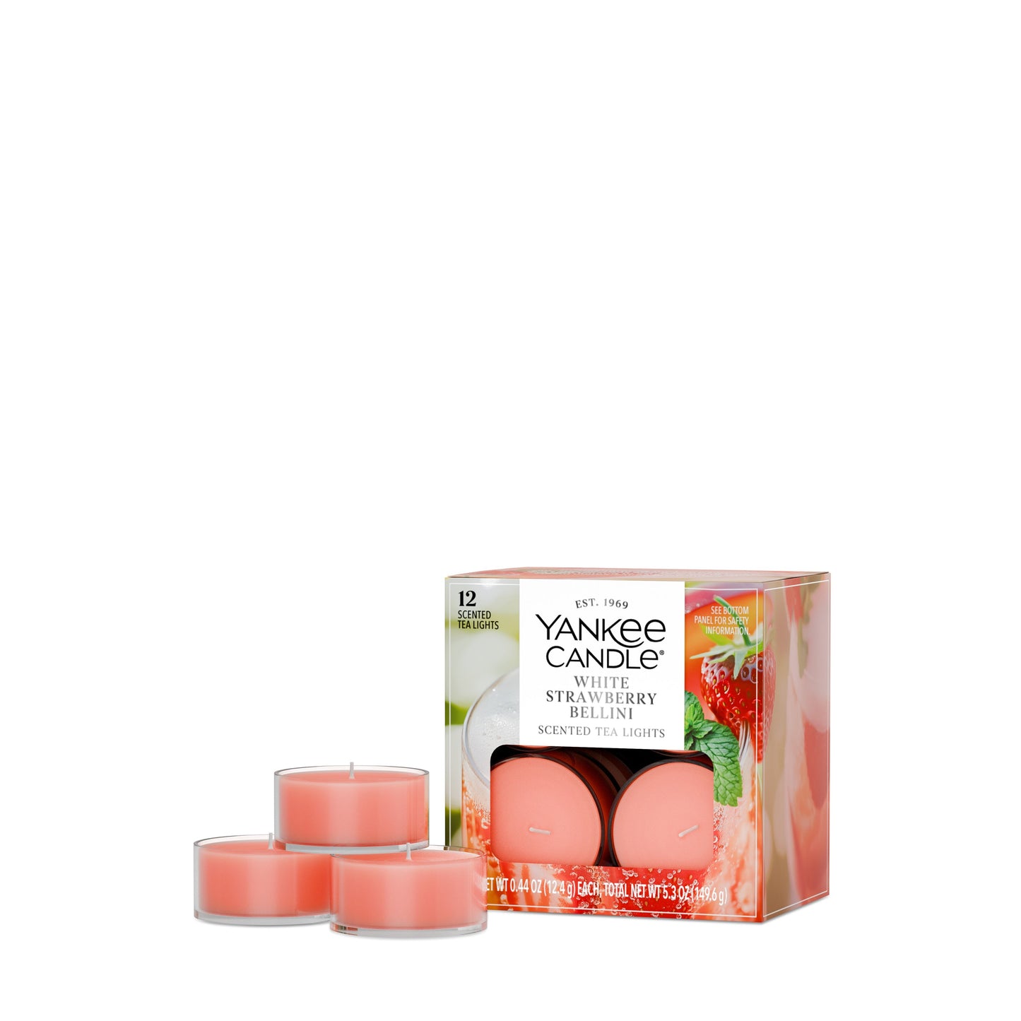 White Strawberry Bellini Core 6-0131